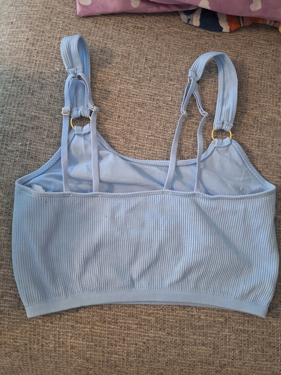 aerie Other - Light Blue Ribbed Bralette Top Aerie Large